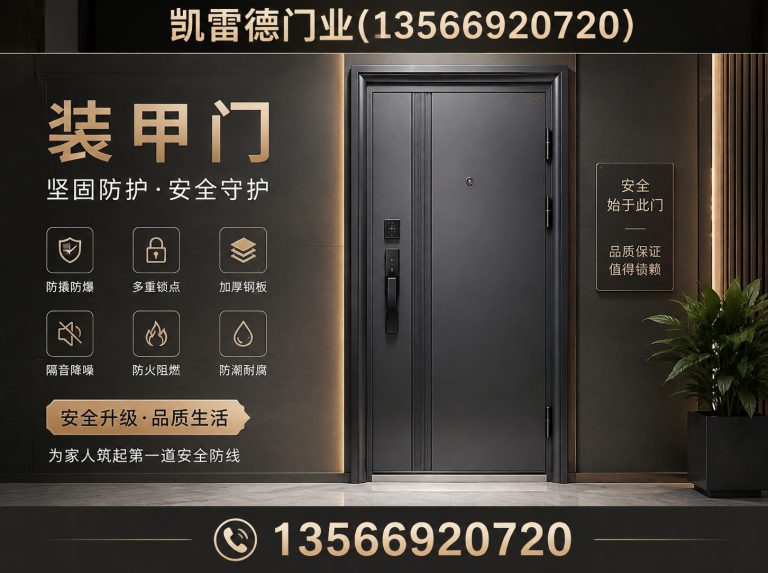 婺城区镁合金智能大门展示图